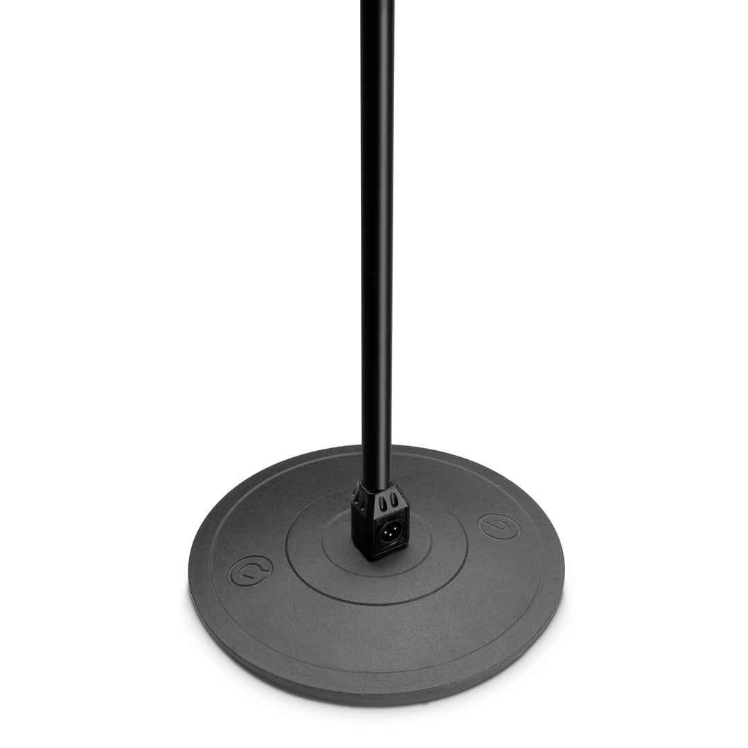 Gravity MS 23 XLR B - Pied de microphone avec connecteur XLR et col de cygne