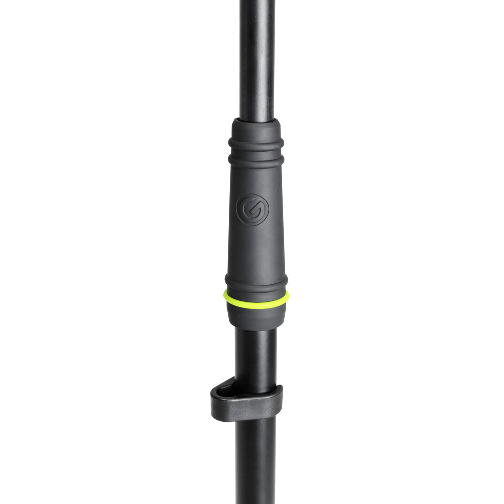Gravity MS 4321 B - Pied de microphone avec base tripode pliable et perche avec réglage en 2 points