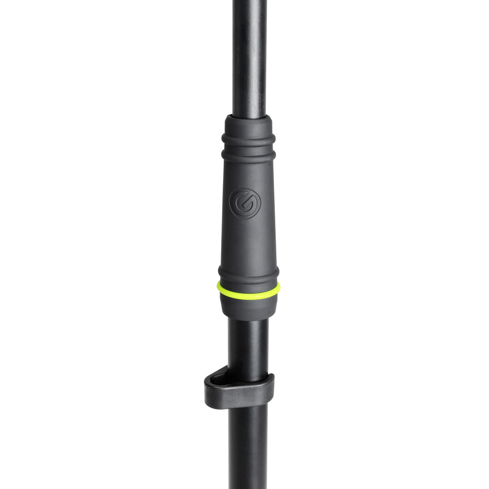 Gravity MS 4322 HDB - pied de microphone robuste, trépied, perche télescopique à 2 points