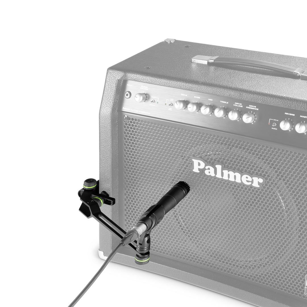 Gravity MS CAB CL 01 - Pince de cabinet pour support de Microphones pour cabinets de guitare