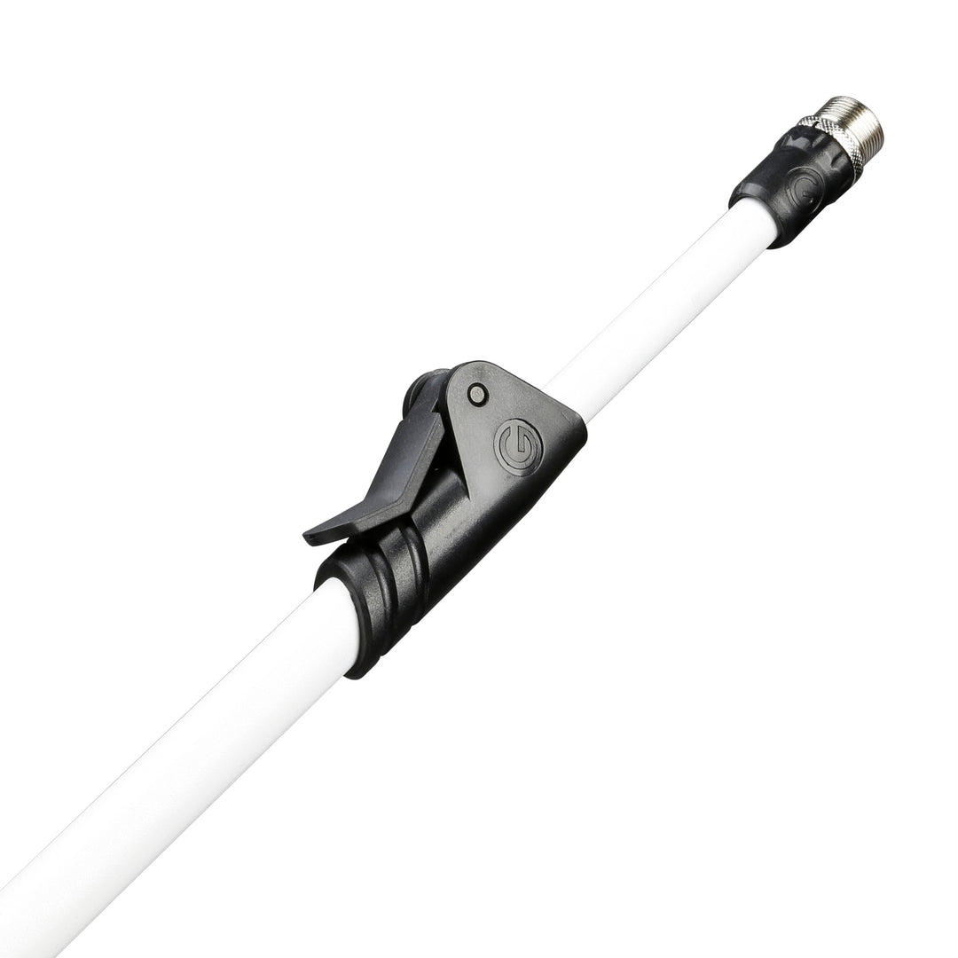 Gravity MS W 22 - bras télescopique avec perche et réglage en 2 points, blanc
