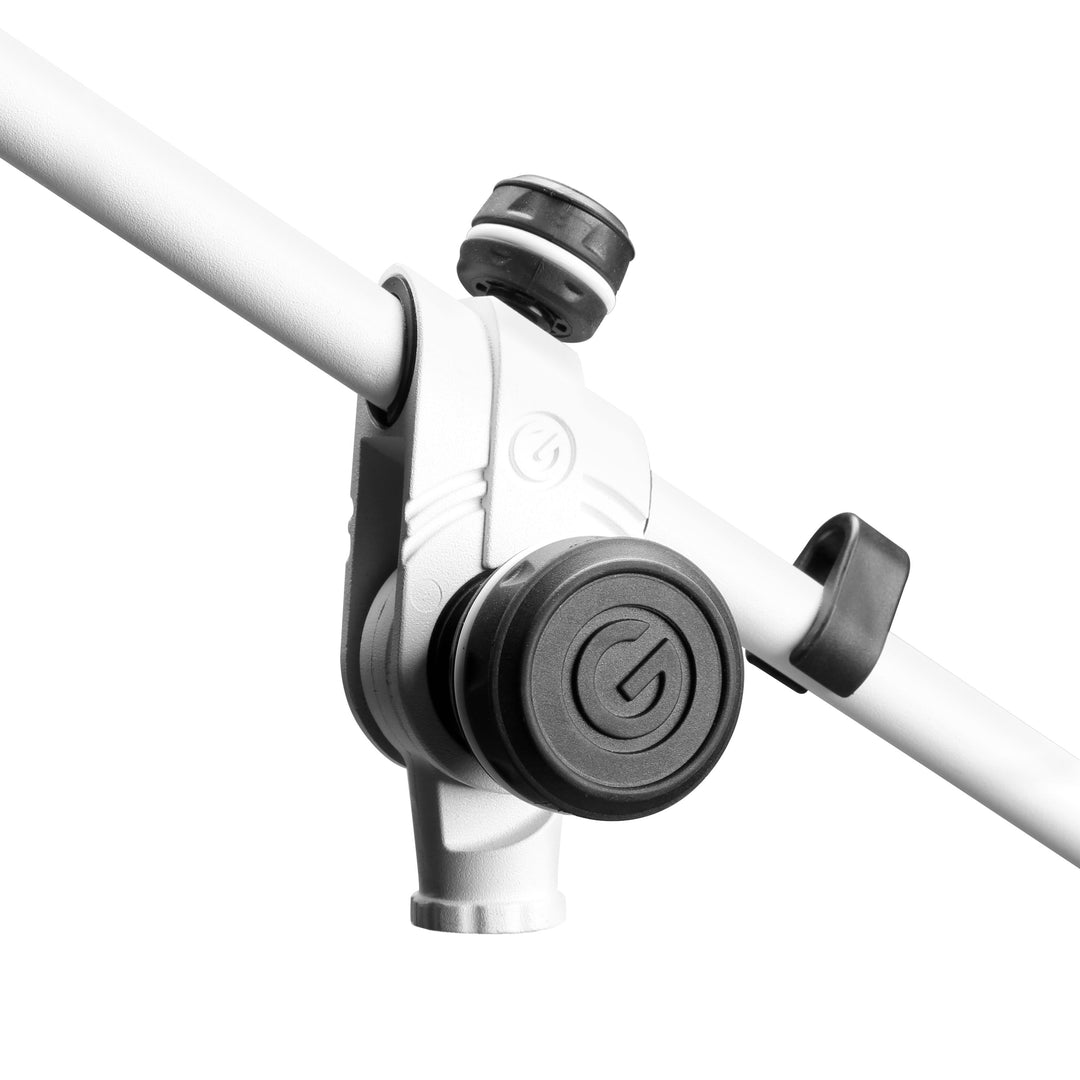 Gravity MS W 22 - bras télescopique avec perche et réglage en 2 points, blanc