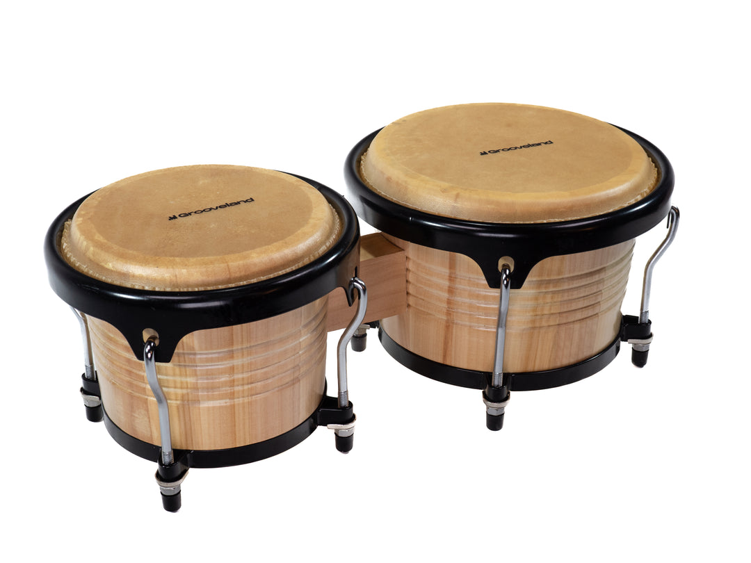 Grooveland Deluxe Ensemble de Bongos 19/22 cm