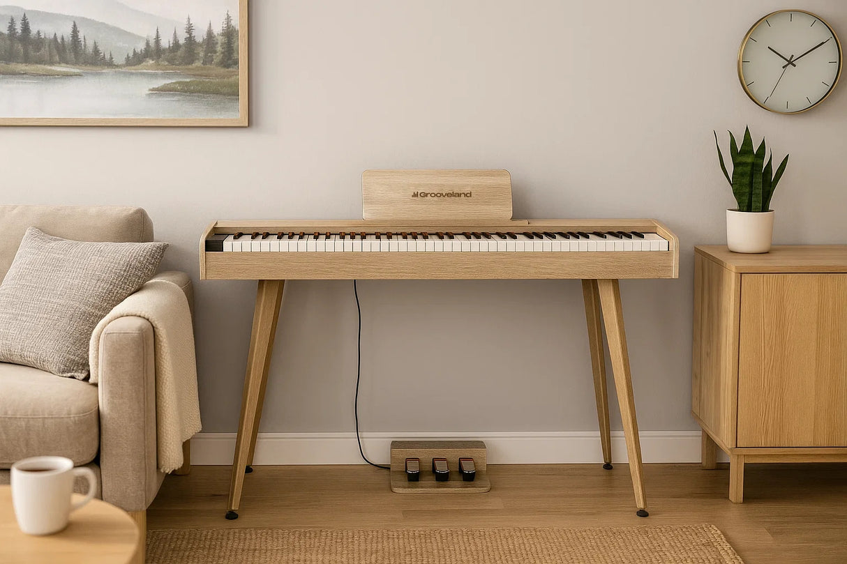 PRODUIT DE DÉMONSTRATION - Grooveland DDP-140 Piano numérique (Beige)