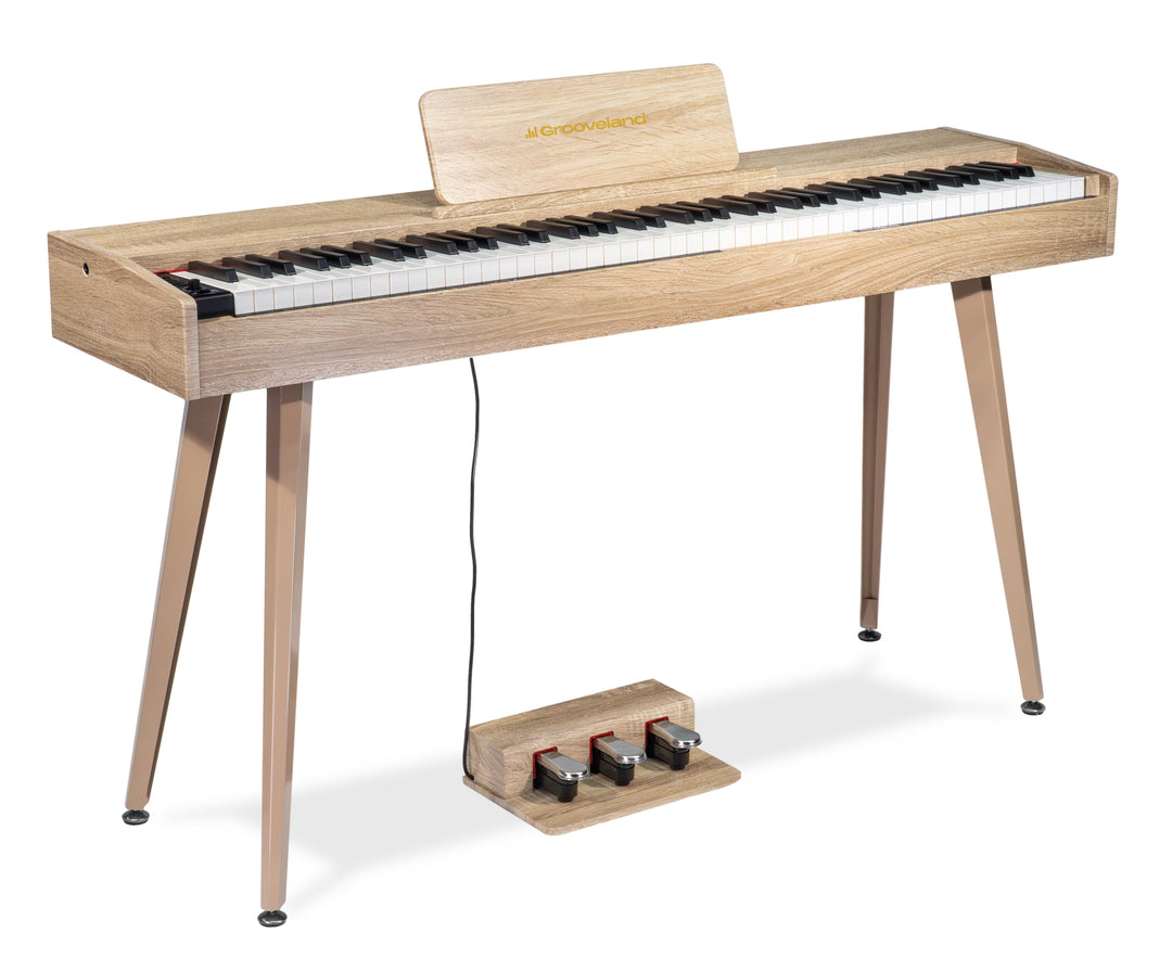 Grooveland DDP-140 Piano électrique (Bois) Pack