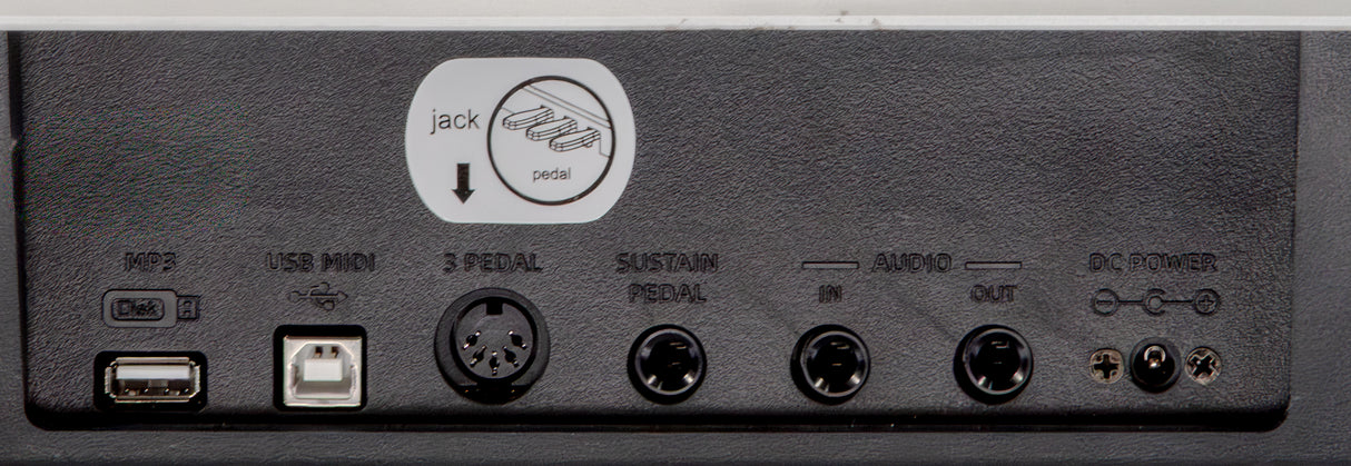 Grooveland P22 Piano Package (White)