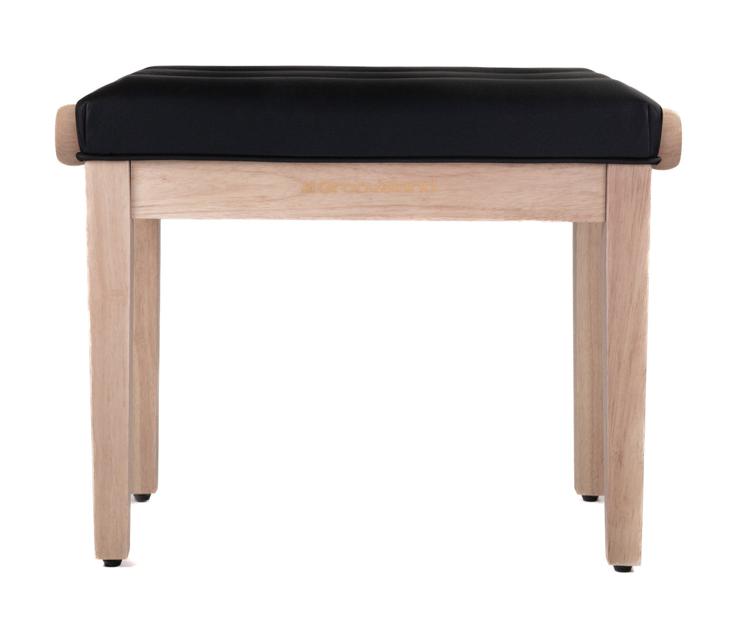 Grooveland KB300 Banc de Piano (Naturel/noir)