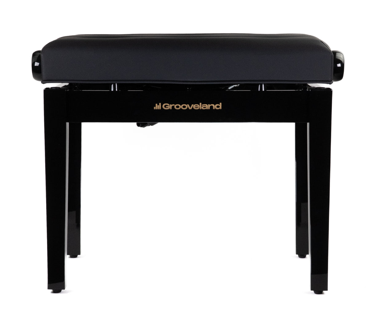 Grooveland KB400 Banc de piano hydraulique (Noir Brillant)