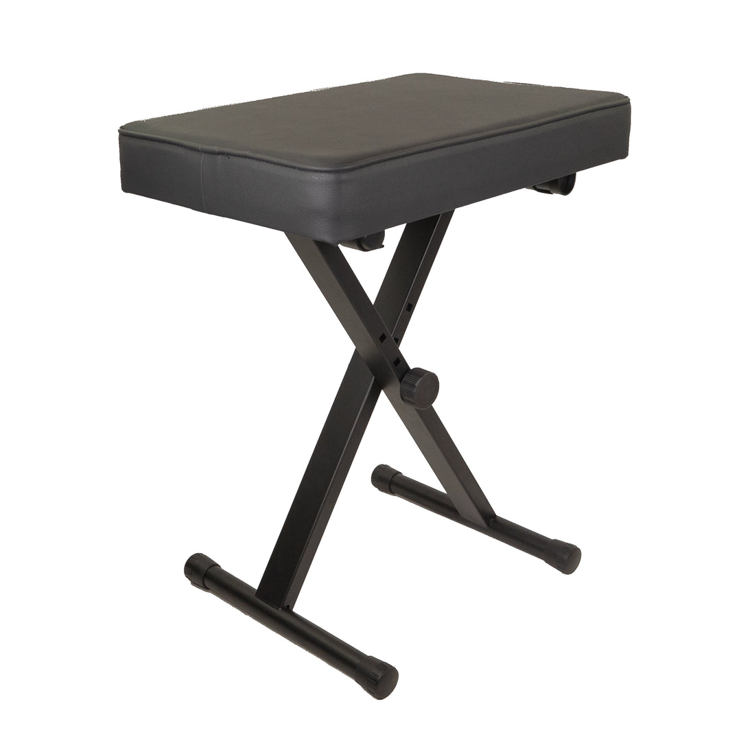 Grooveland KB50MS Banc de Clavier (Mat Noir)