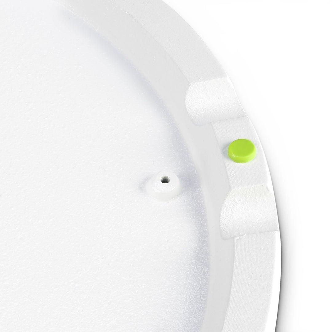 Gravity SSP WB SET 1 W - Support d’enceinte avec base et plaque de lest en fonte, blanc