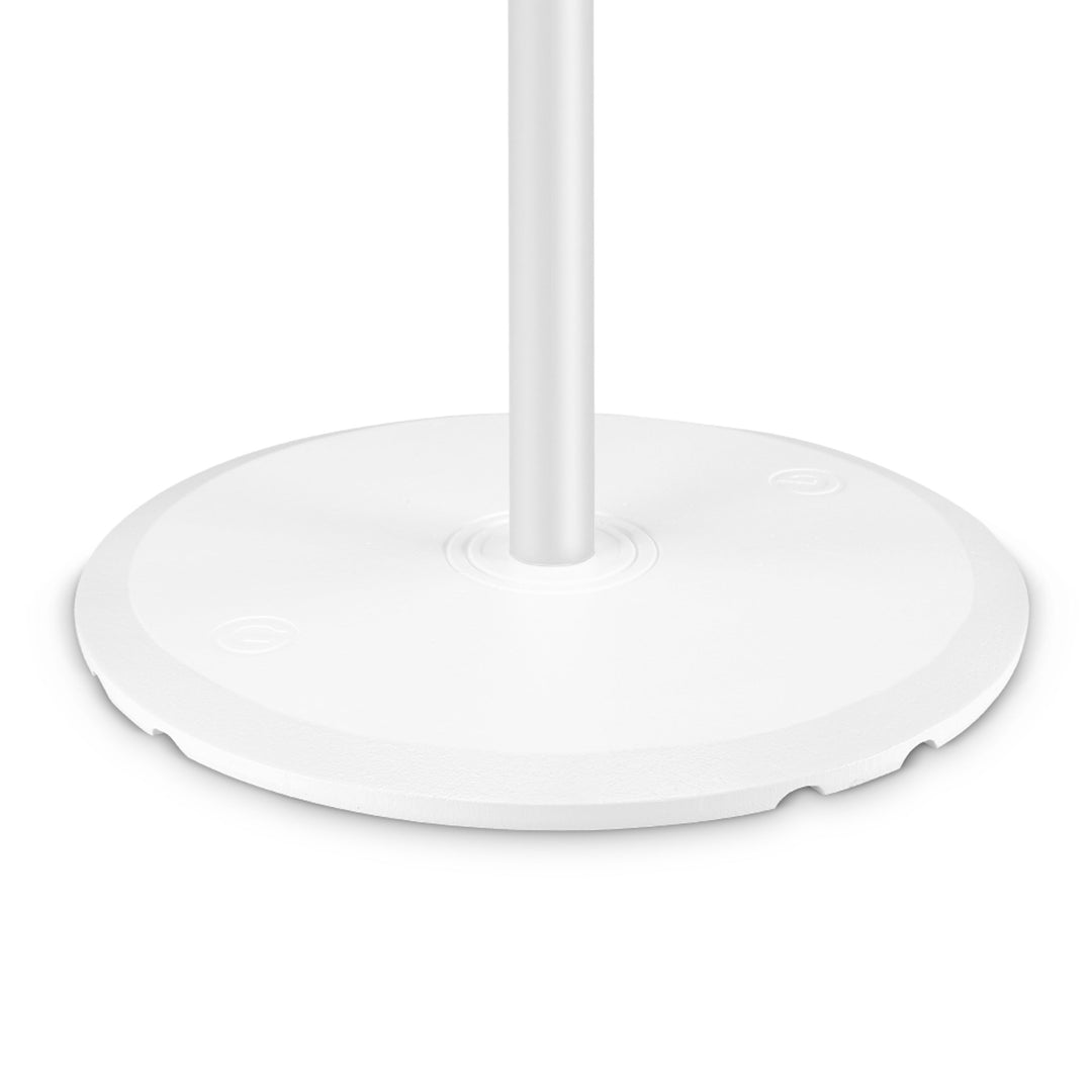 Gravity SSP WB SET 1 W - Support d’enceinte avec base et plaque de lest en fonte, blanc