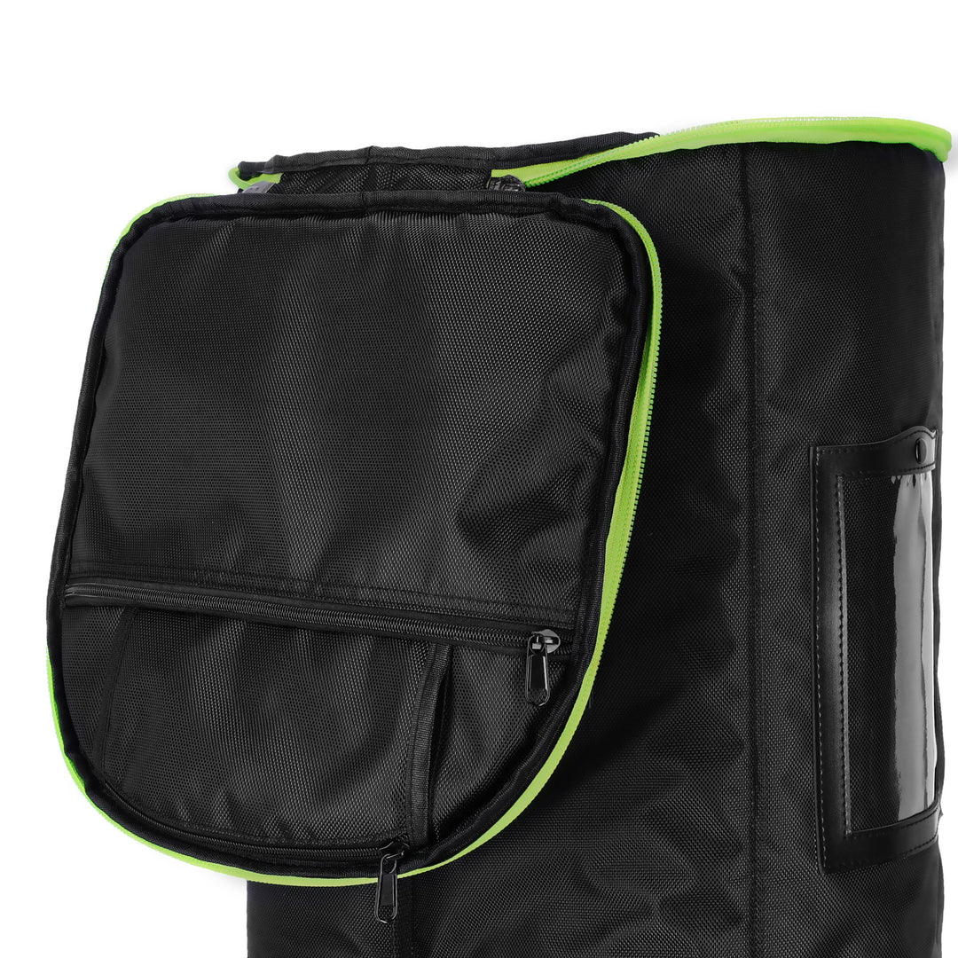 Gravity TBG MS 6 B - Sac de transport Touring pour jusqu'à six stands de microphone, avec roulettes