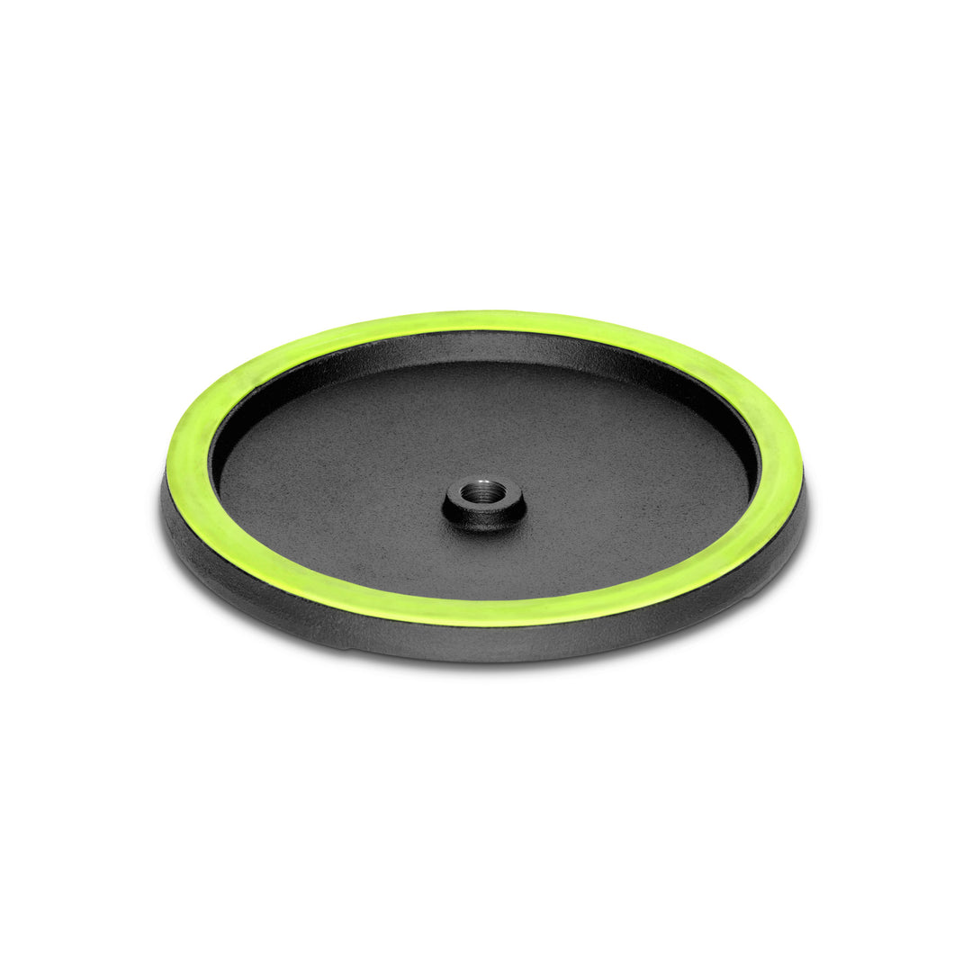 Gravity TMS 2222 - Pied de microphone court de tournée avec base ronde et perche télescopique avec réglage en 2 points