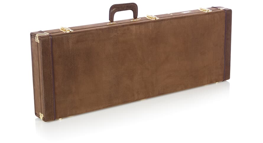 Gator GW-ELECT-VIN case en bois pour guitare électrique, Vintage Brown