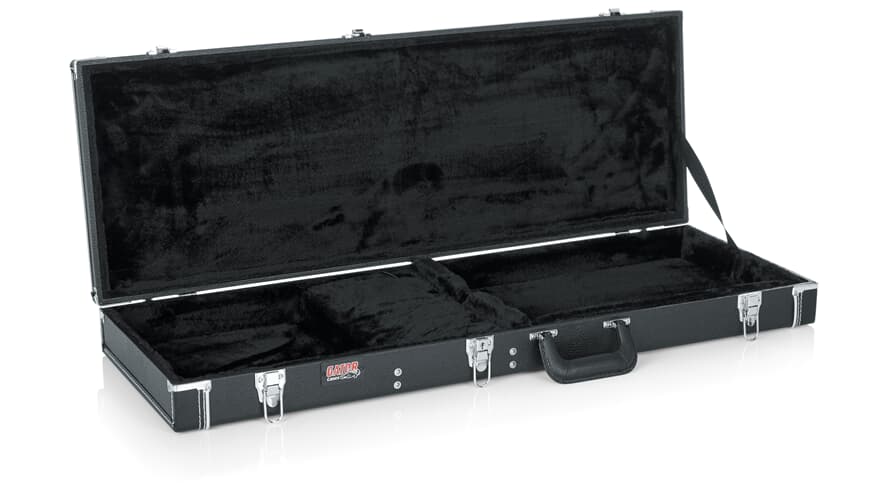 Gator GW-ELECTRIC étui en bois pour guitare électrique, noir