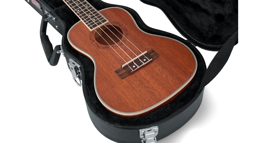 Gator GWE-UKE-CON étui en bois pour ukulélés de concert