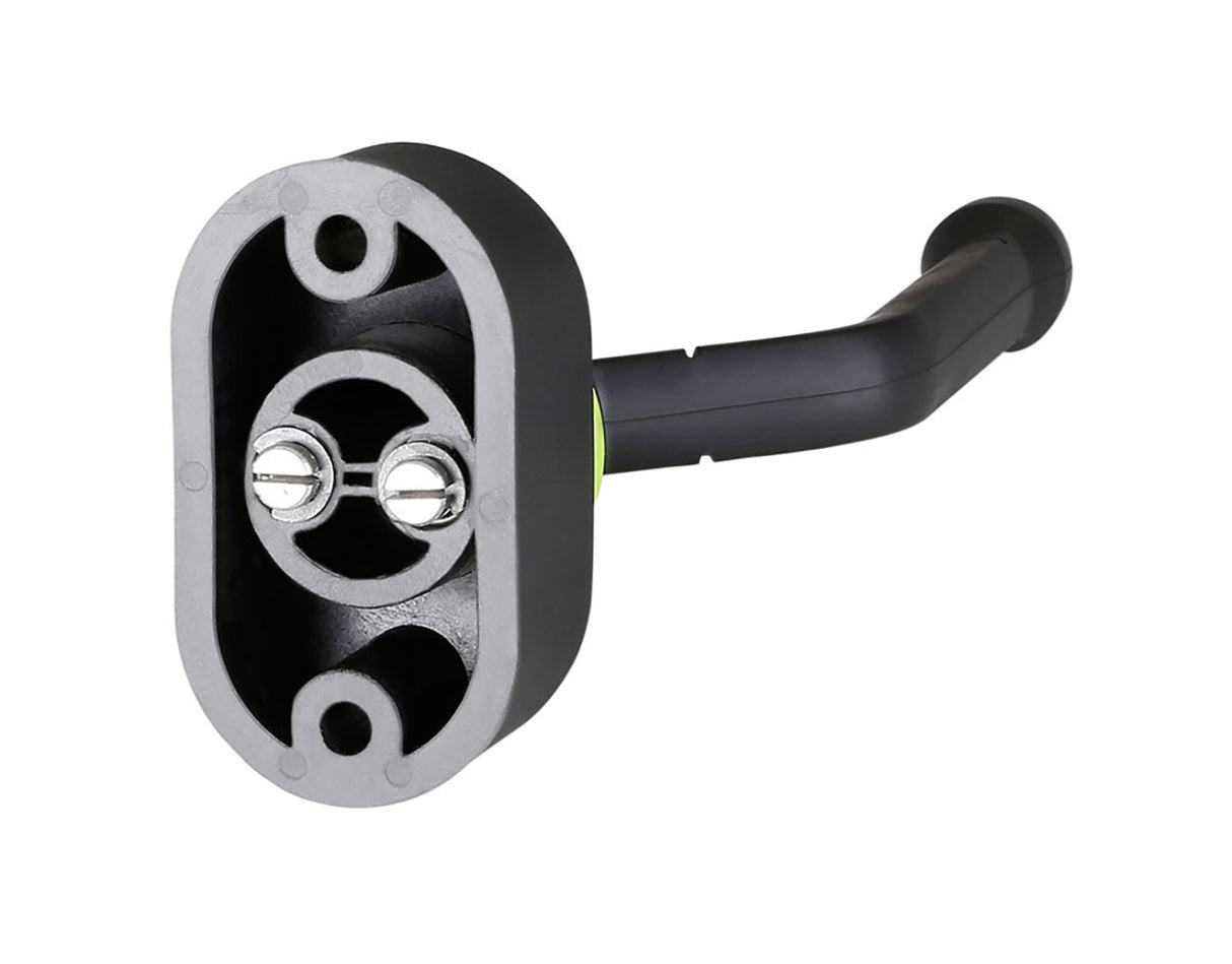 Gravity wall mounted guitar holder