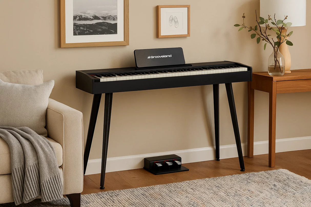 Grooveland DDP-140 El Klaver (Sort)