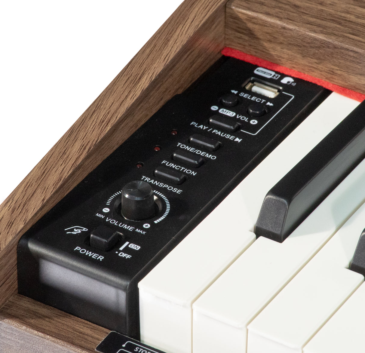 Grooveland DDP-140 Electric Piano (Natural) Bundle