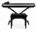 Grooveland P450 Piano numérique (Noir) – Ensemble complet