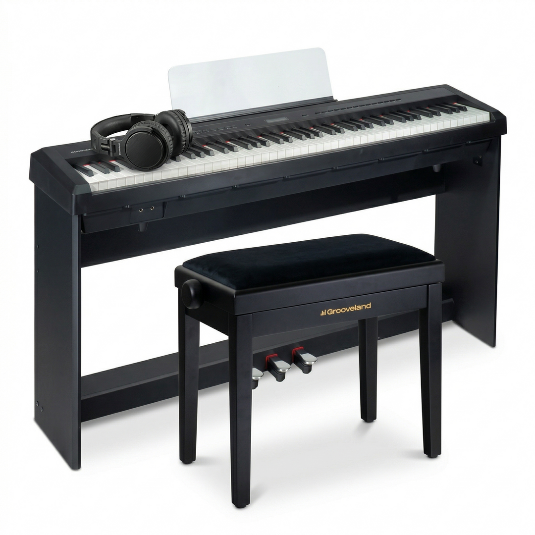 Grooveland P22 complet Piano Pack, Noir