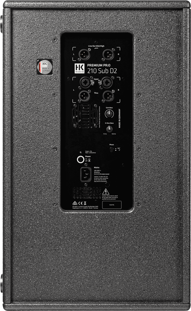 HK Audio PR:O 210SD 2 - Subwoofer Actif