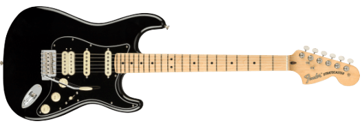 Fender American Performer Stratocaster HSS Electric Guitar (Black)