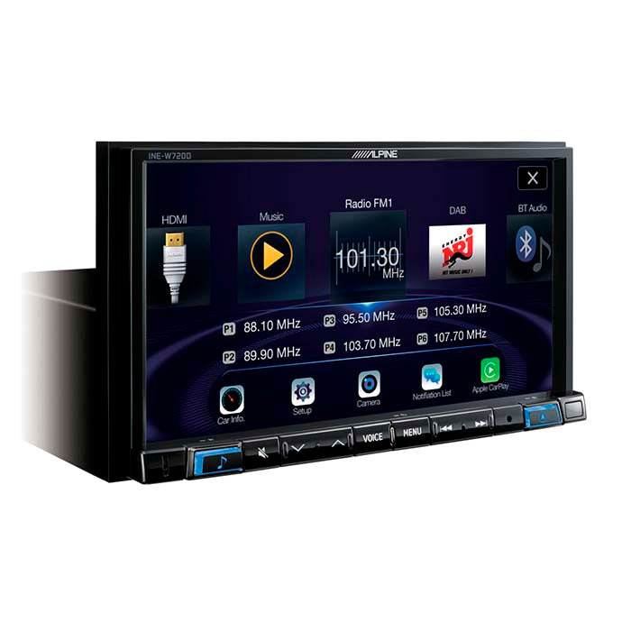 Système multimédia de navigation Alpine INE-W720D 2-DIN