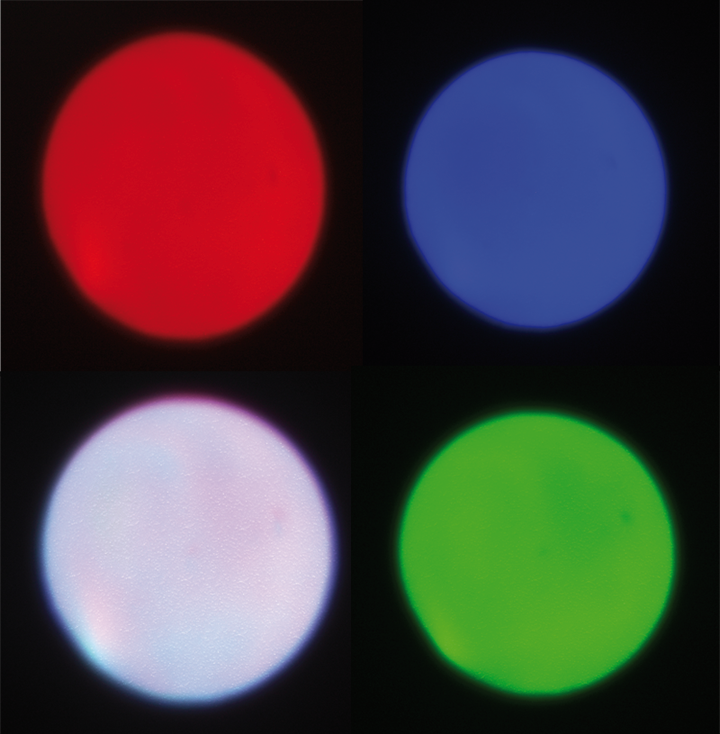 Ibiza Pinspot RGBW + DMX (10W)