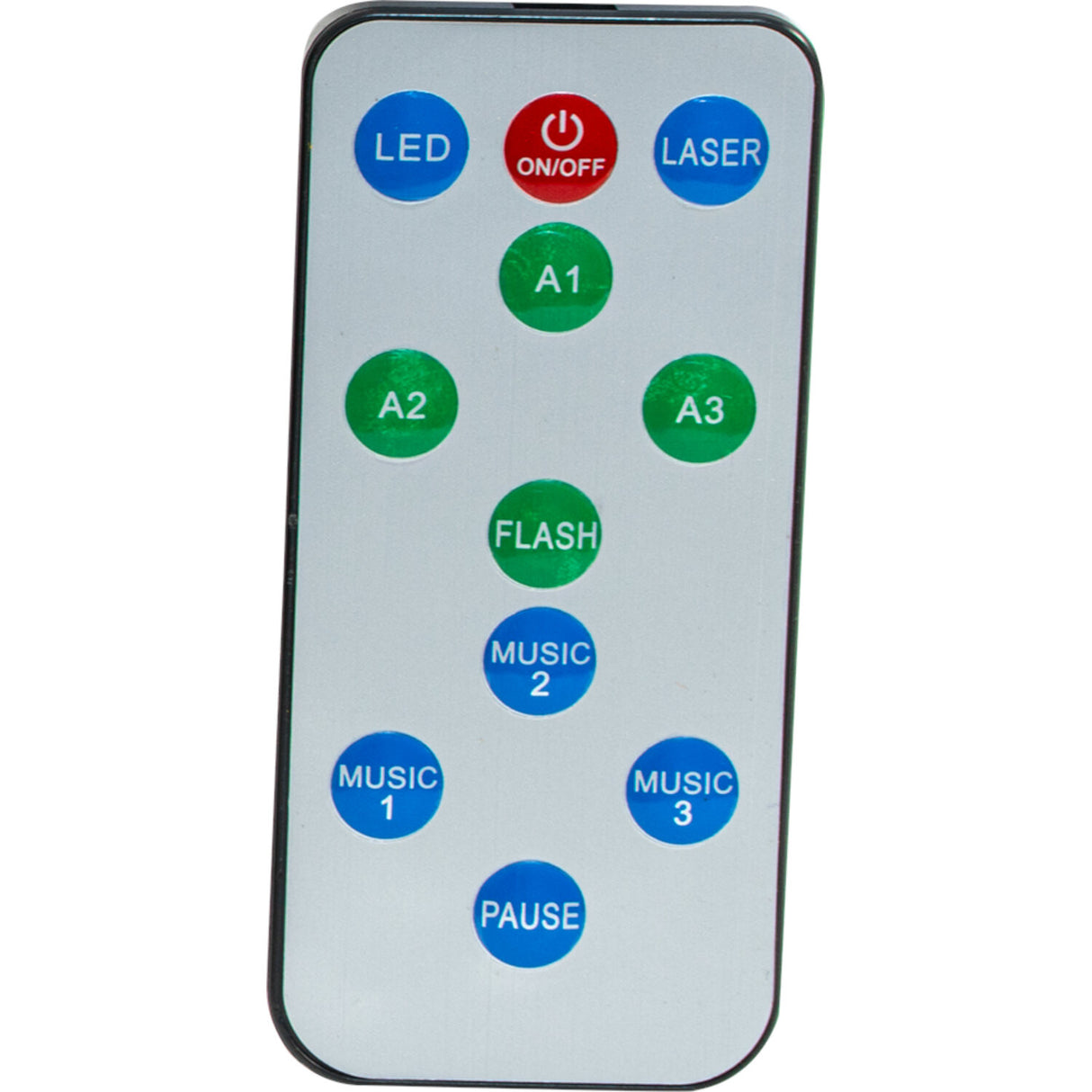 Ibiza Battery Powered Light Effect w. Laser