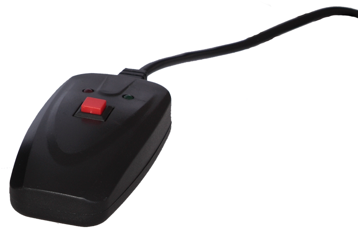 Ibiza Fog Machine with Fire/Flame Effect (Black)