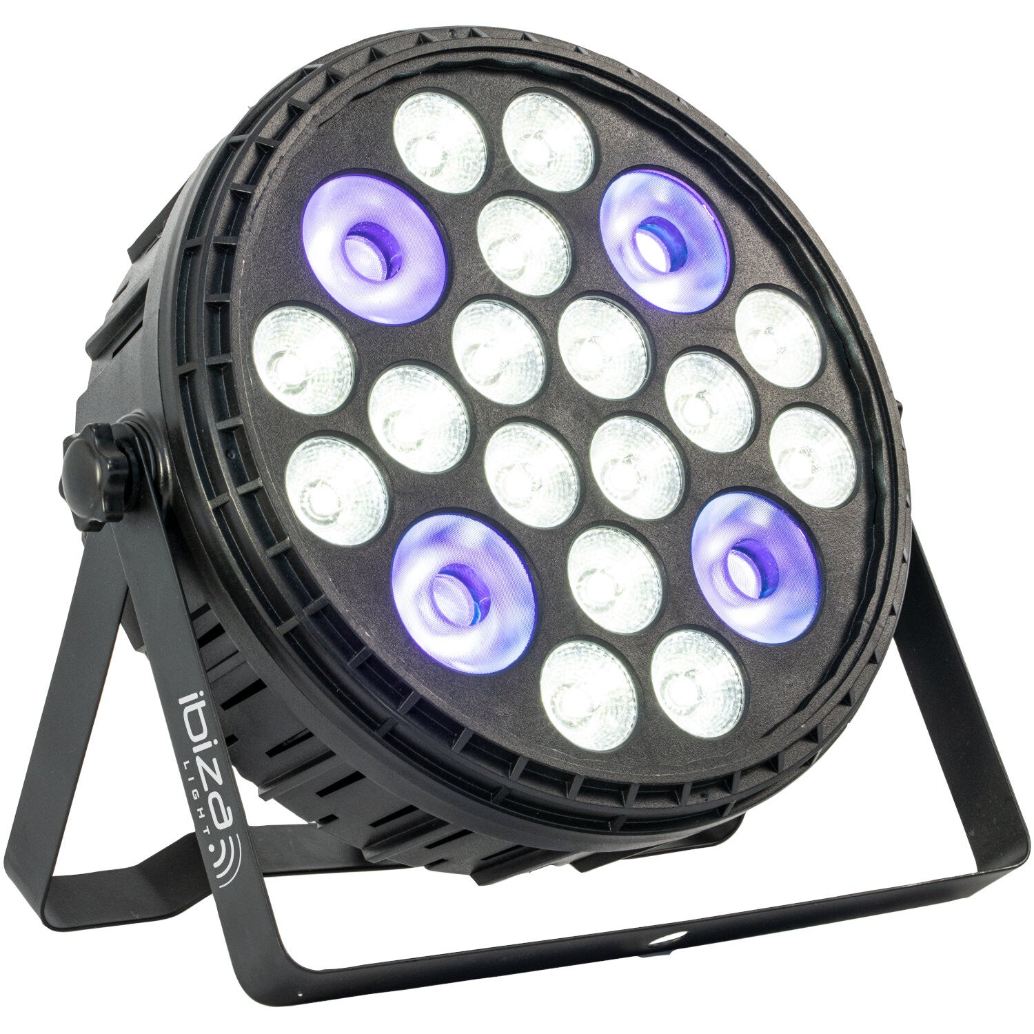 Ibiza XL RGBW+UV par lamp (16x6 + 4x30 Watt)
