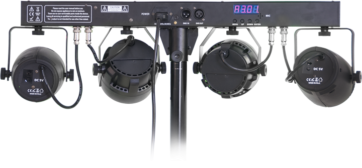 Ibiza Barre lumineuse LED + Laser