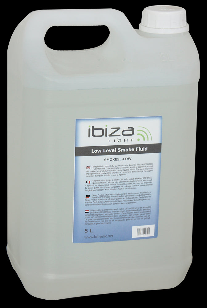 Ibiza Low Fog Smoke Fluid (5L)