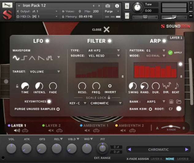 Iron Pack 12 - Guitares préparées
