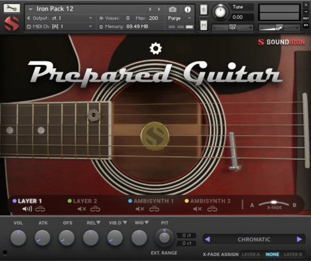 Iron Pack 12 - Guitares préparées