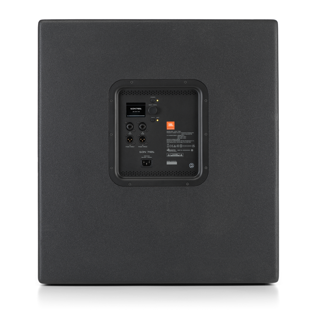 JBL EON718S - Caisson de basses actif (Noir)