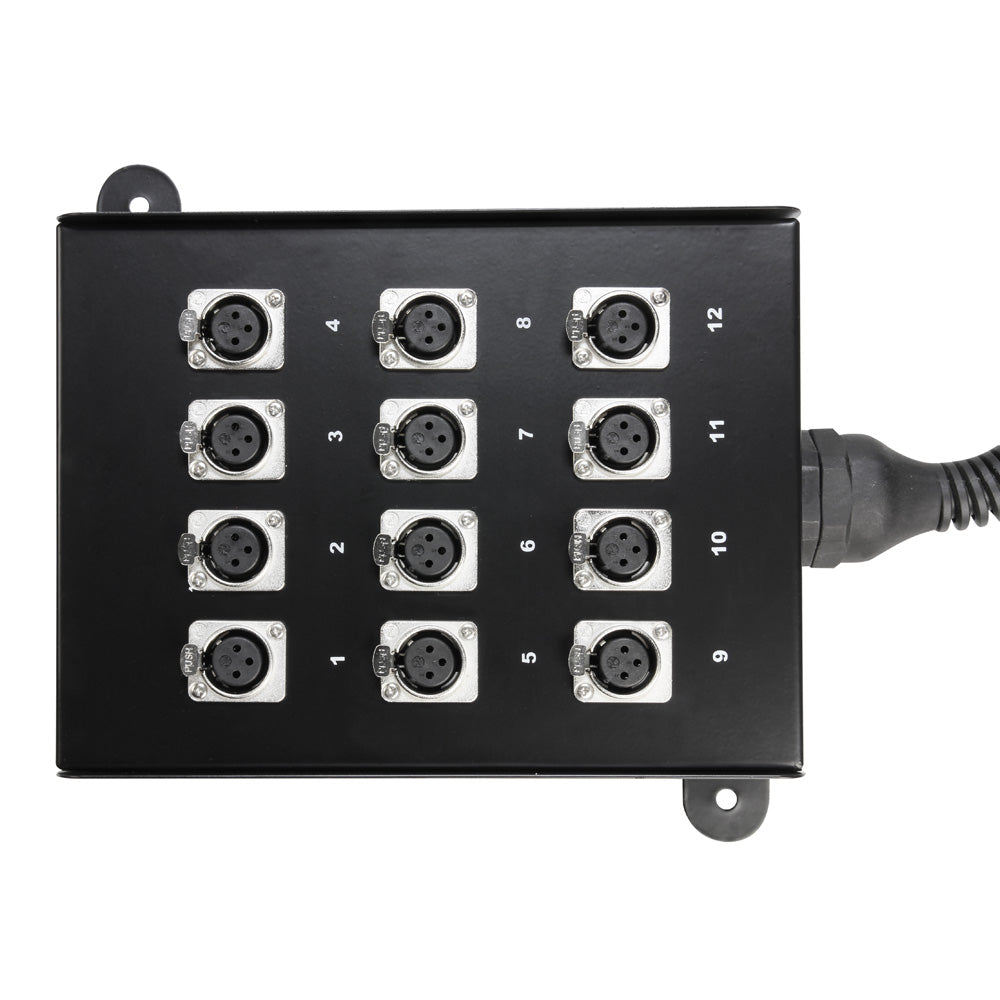 Câbles Muïipies avec Stage Box 12/0 (10 m)