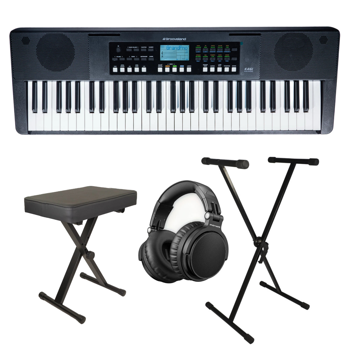 Grooveland E461 Keyboard Complete Package