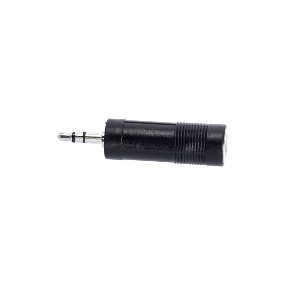 Adapter Audio Connector 6.3 mm Stereo Jack Female to 3.5 mm Stereo Jack