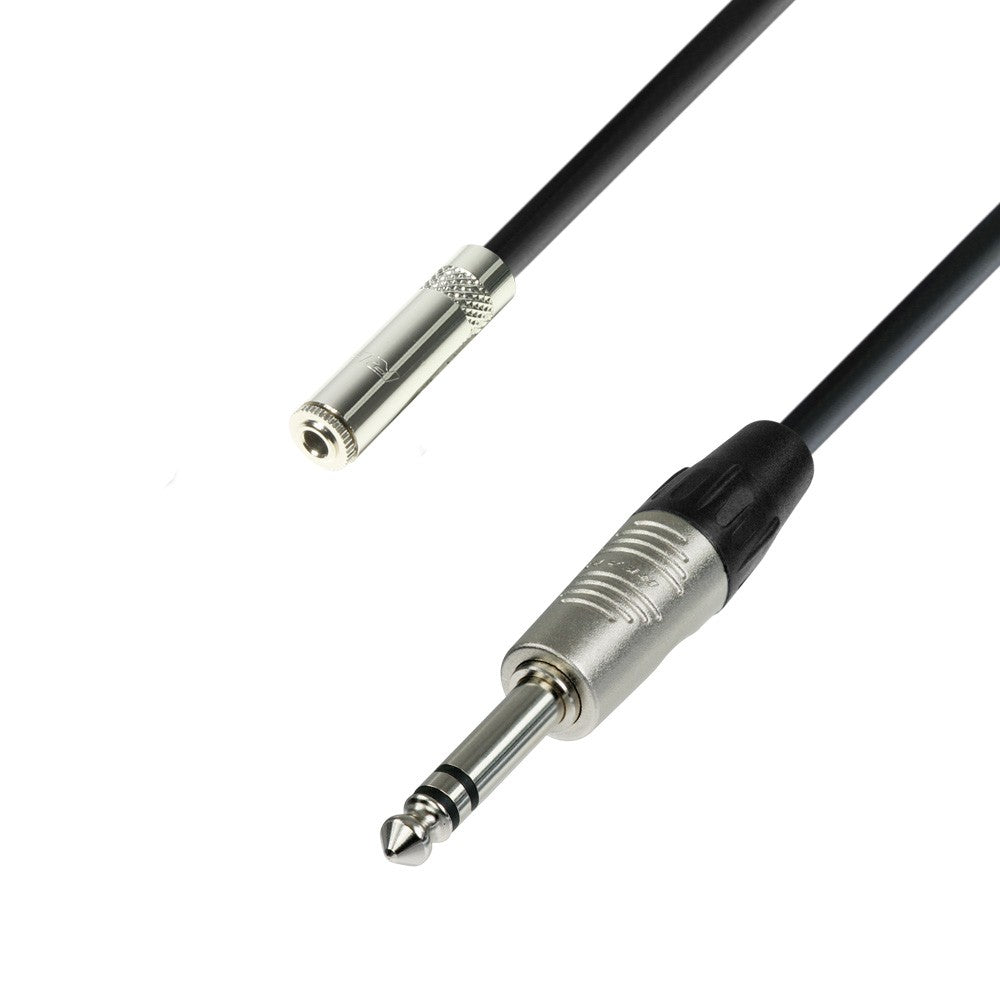 Câble Adaptateur 6.3mm Jack Stéréo Mâle vers 3,5 Mini Jack Stéréo Femelle