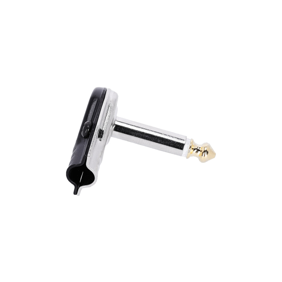 Adam Hall Connectors 4 STAR C JM2 FL - Jack TS femelle Neutrik® | Version plate avec prise coudée