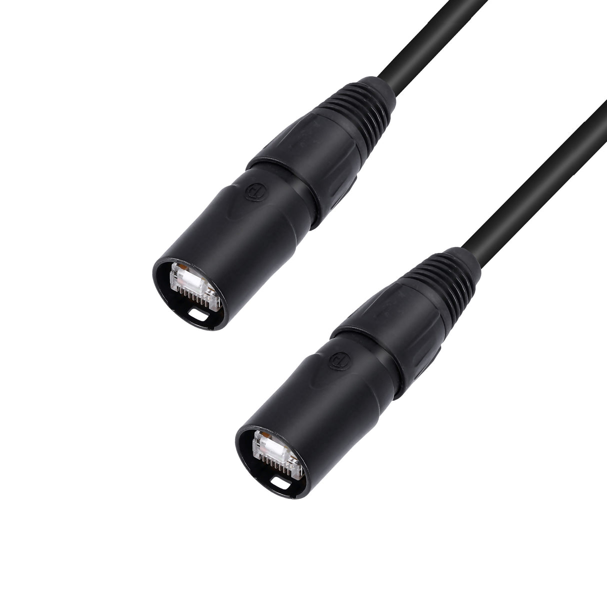 Adam Hall Cables 5 STAR ECON CAT6A 1 m - Netværkskabel | Cat.6a (S/FTP) Neutrik etherCON® | 1 m