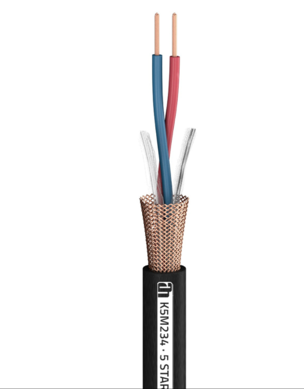Microphone Cable (Black, 100m)