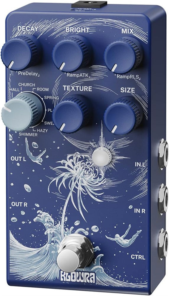 Klowra Limbo Multi Reverb Pedal