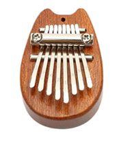 Kalimbas à 8 notes. Corps en noyer. Easttop EK04