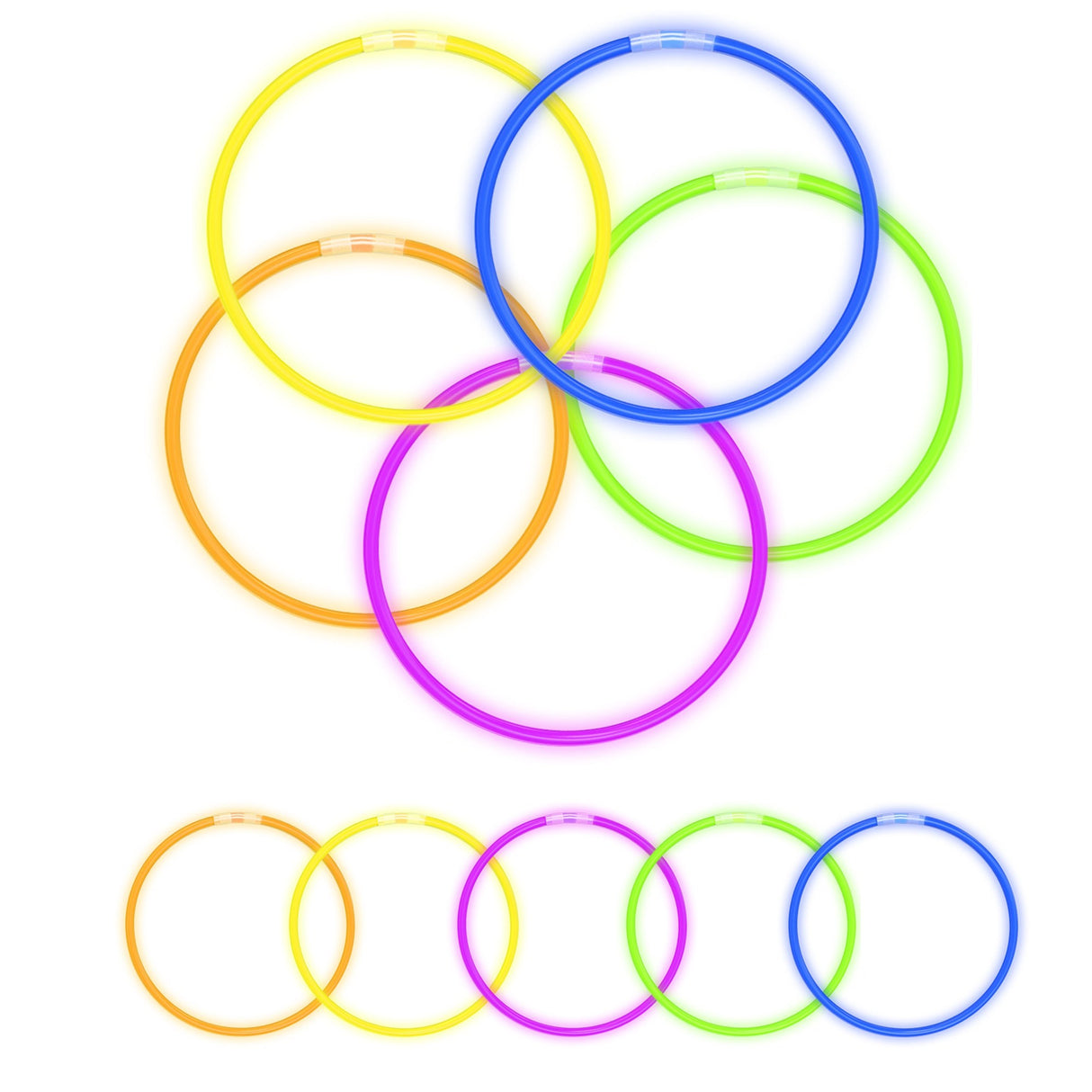 Glowstick Bracelet, one color, 100 pieces