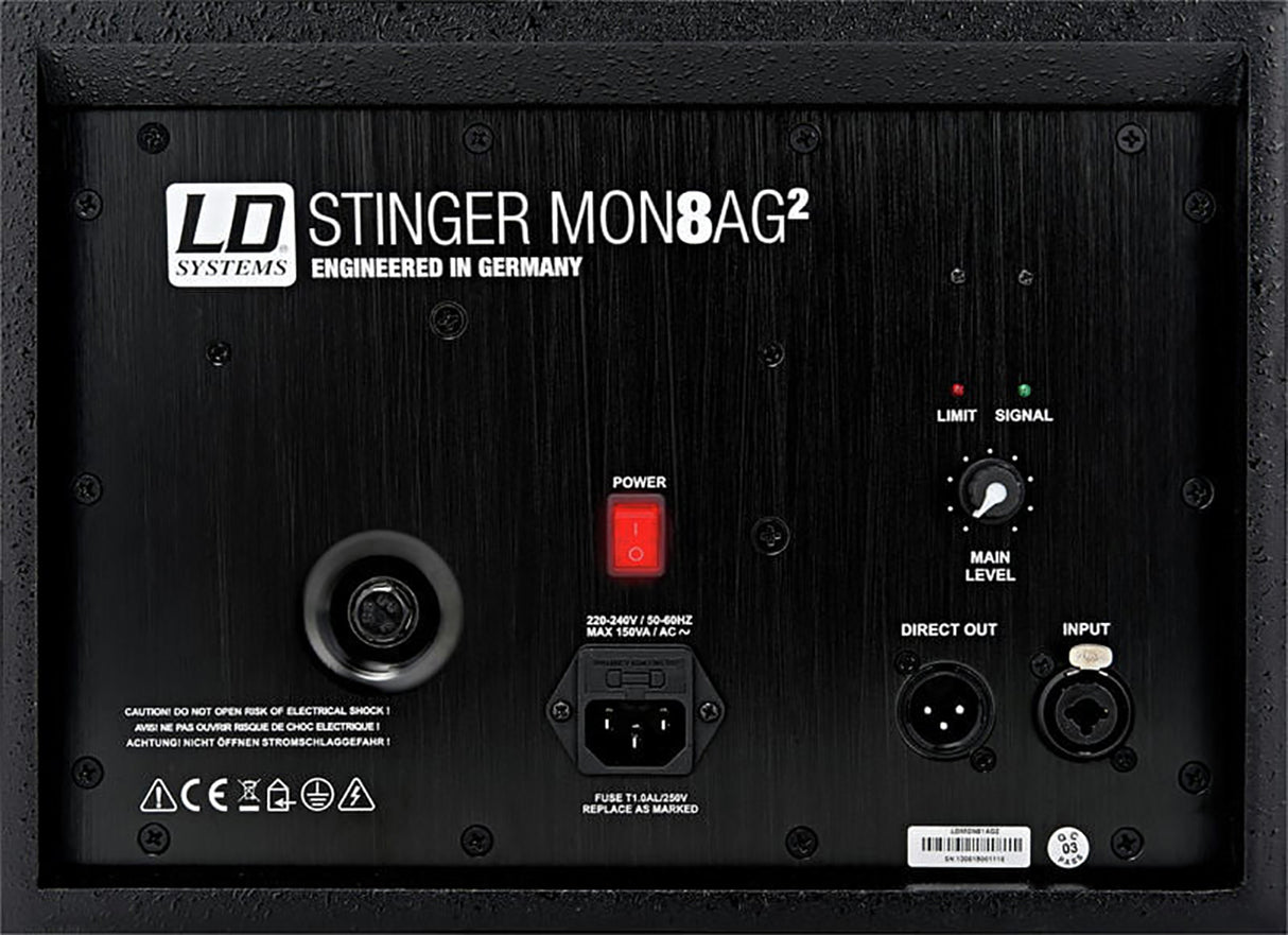 LD Systems MON-81A G2, Active Stage Monitor