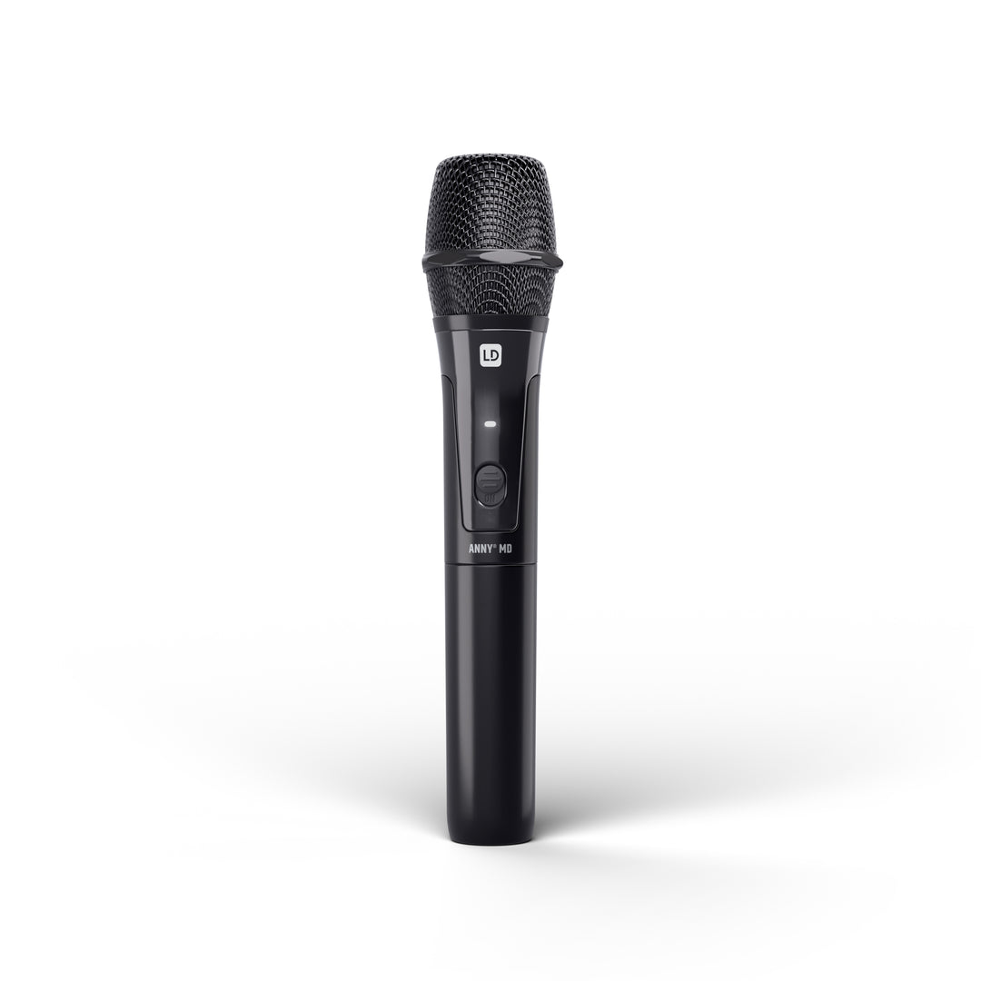LD Systems ANNY® 10 HHD B5 - 10" système PA Bluetooth® portable sur batterie avec mixer et 1x micro main sans fil