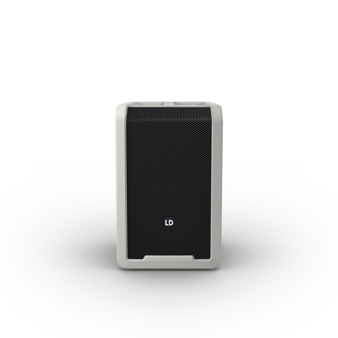 LD Systems ANNY® 8 G - enceinte PA Bluetooth® portable alimentée par batterie avec mixer, gris urbain